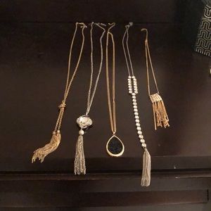 Long necklaces  Sold